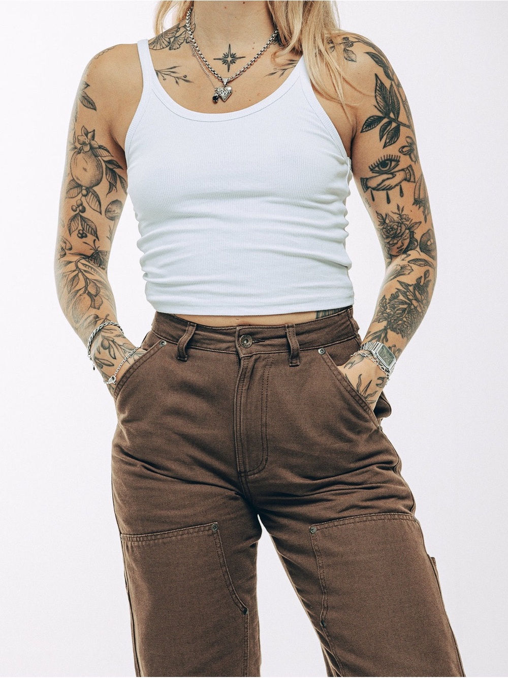 P&Co Albion Carpenter Pants – Caribou - Picture 10 of 16